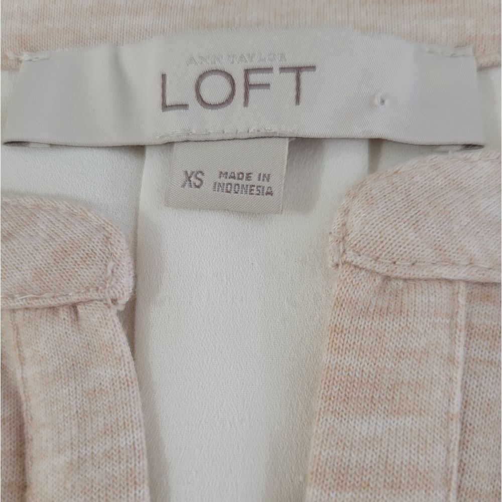 Loft Sheer Back Tunic Top - Picture 2 of 10